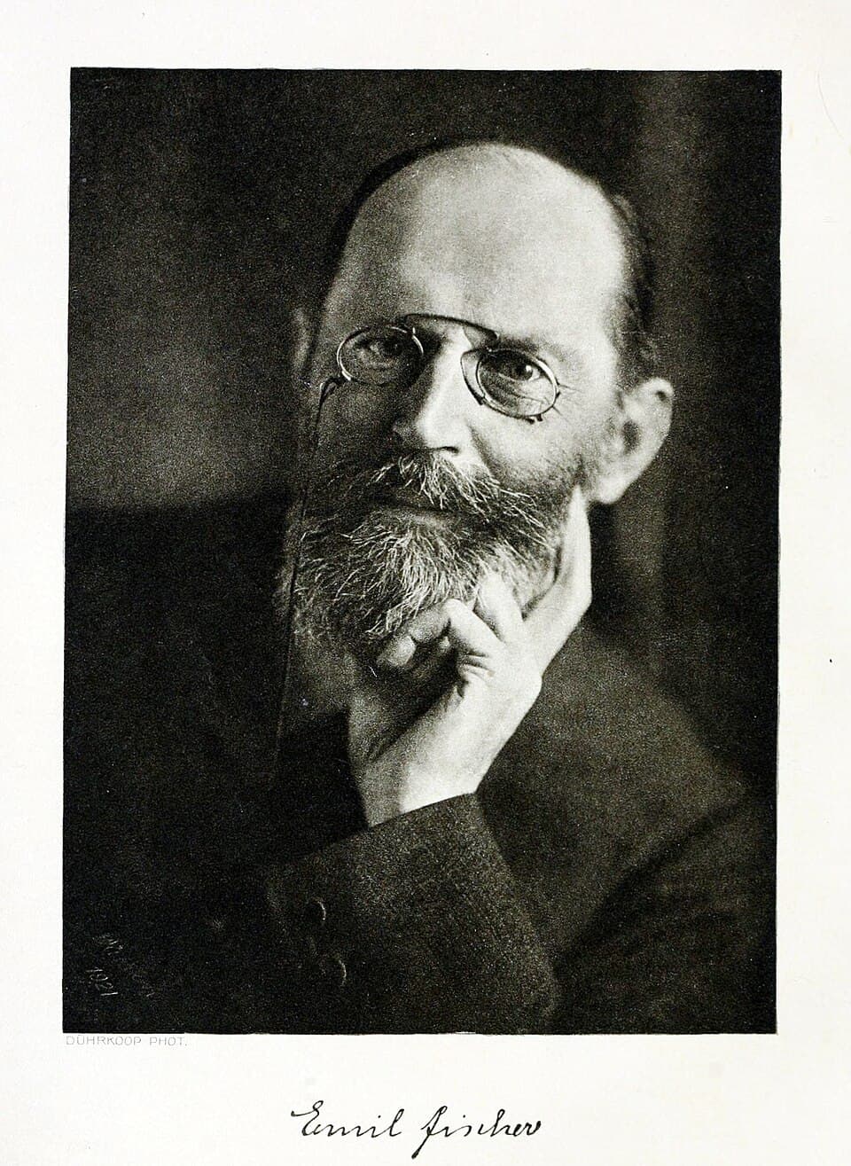 Portrait of Emil Fischer