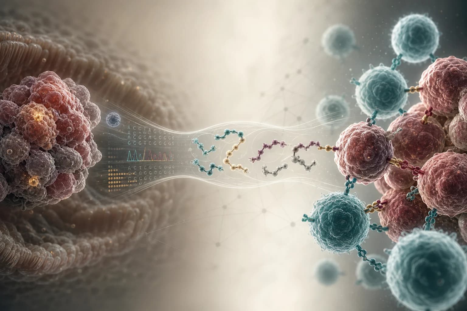 Tumour sequencing data being translated into patient-specific peptide vaccine targets